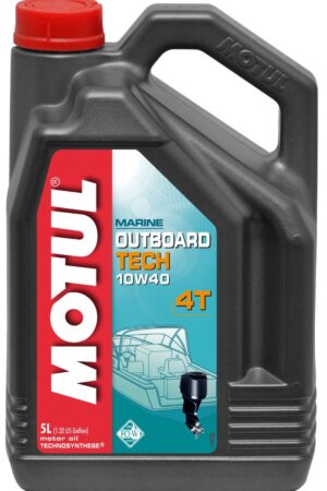 (106354) OUTBOARD TECH 4T 10W40-5L