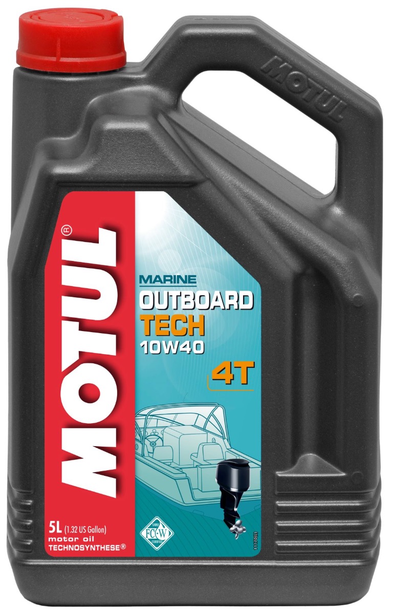(106354) OUTBOARD TECH 4T 10W40-5L
