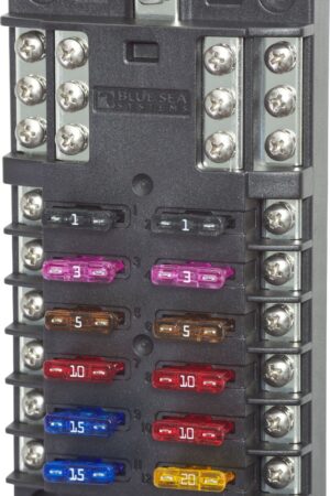 ST Blade Fuse Block - 12 Circuits with Negative Bus