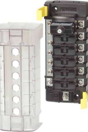 ST CLB Circuit Breaker Block - 6 Position with Negative Bus