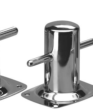 Screw-Type Bollards, 316 st. Steel-70mm Ø