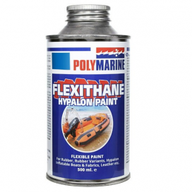 Flexithane Hypalon Paint - 500ml Blue