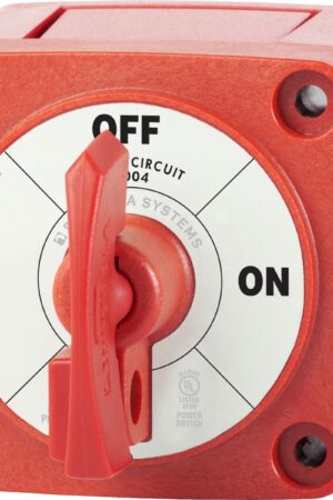Single Circuit ON-OFF with Locking Key - Red