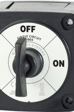 m-Series Mini On-Off Battery Switch with Key - Black