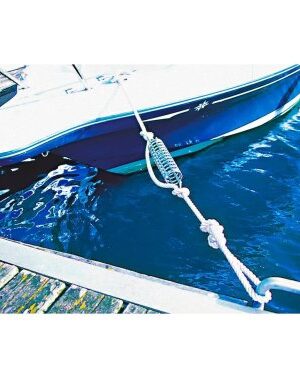 Galvanised ST. Steel Mooring Spring Ø 7 mm