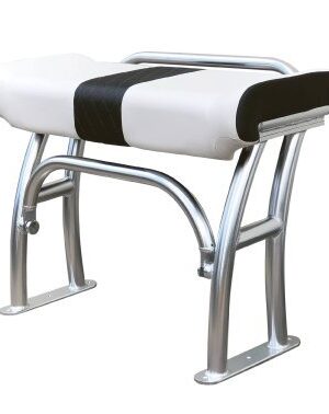 Pro Series leaning post - Natural bright aluminium