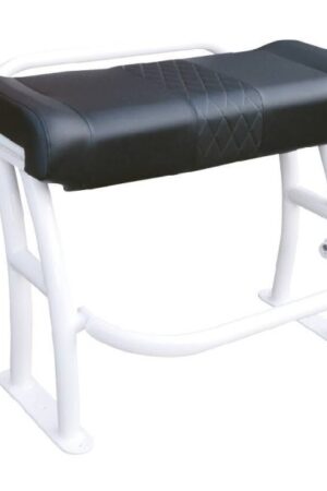 Pro Series leaning post - Glossy off-white powder coated aluminium