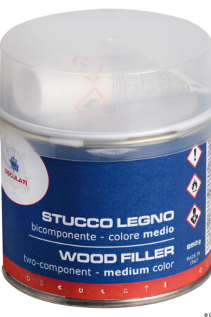 Filler Bicomponent Wood Coloured 150ml-Medium (RAL 8003)