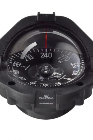 Offshore 105 Compass-Black (Black Flat Card)