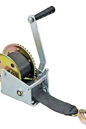 Manual Trailer Winches + Webbing Strap-450 kg Safe working load