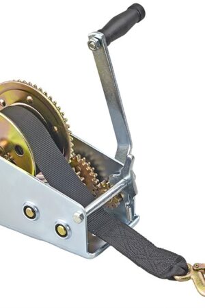 Manual Trailer Winches + Webbing Strap-1130 kg Safe working load