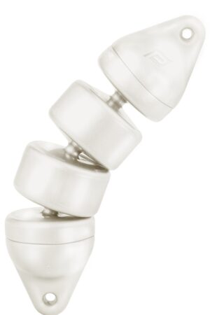 Articulated RIB Fender-12 x 48 cm-White