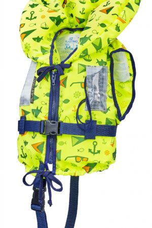 Typhon Junior Lifejacket-20 - 30 kg-Lime yellow