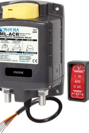 ML-ACR Automatic Charging Relay with Manual Control - 24V DC 500A