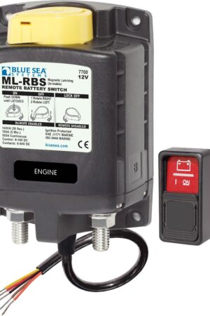 ML-RBS Remote Battery Switch with Manual Control - 12V DC 500A