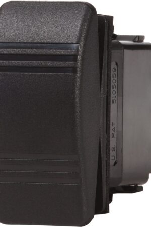 Contura Switch SPDT Black - (ON)-OFF-(ON)