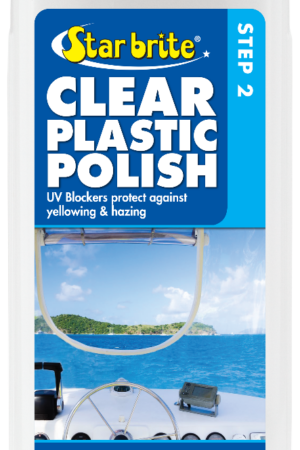 Clear Plastic Polish 237ml (Step 2)