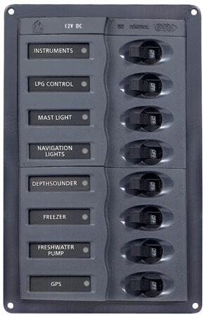 DC Panel - 8-Way - Vertical