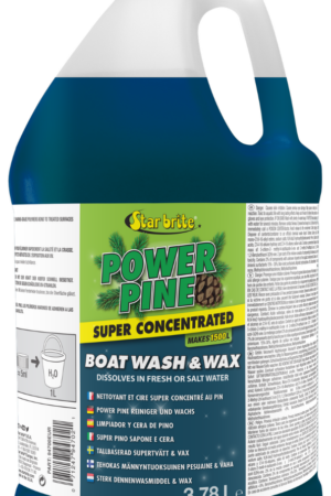 Power Pine Wash & Wax -3.78L