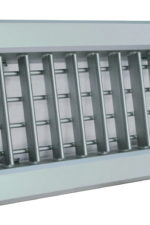 Aluminum 4 way Supply Grille, 200x200 mm (8x8")