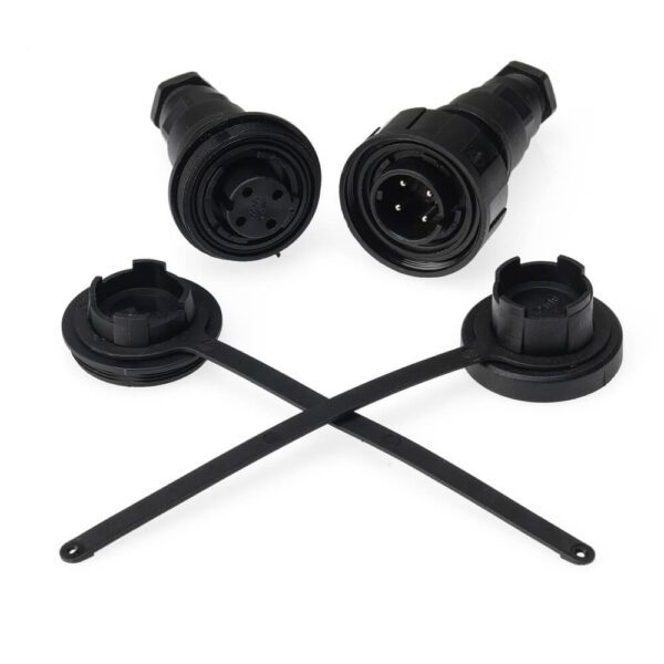 4 Pin Plug & In-line Socket Kit