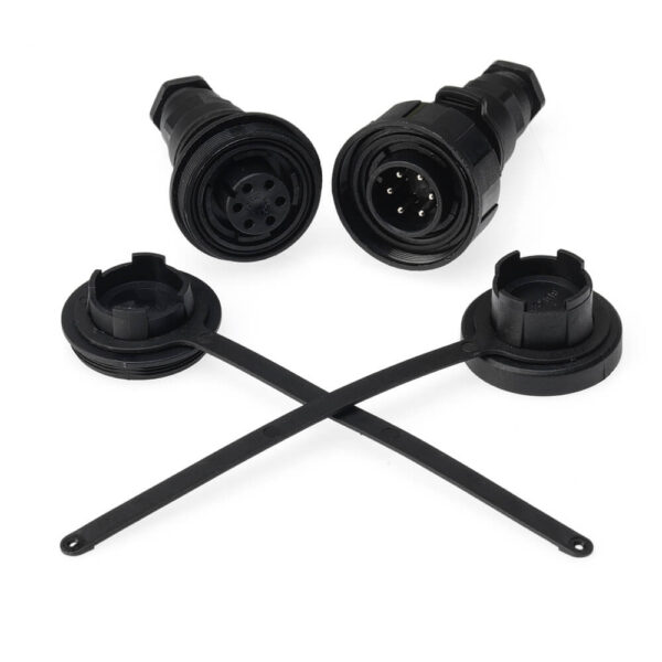 6 Pin Plug & In-line Socket Kit