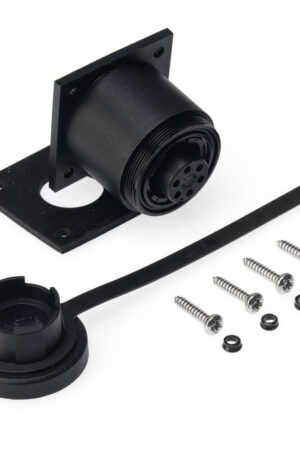 6 Pin Bulkhead Socket & Cap