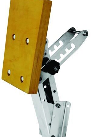 Outboard Engine Bracket S/S C/W Wood Pad 25HP (60kg)