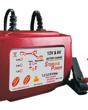 5 amp 6V and 12V Battery Charger