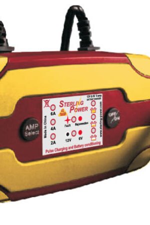 6 amp 6V and 12V Battery Charger