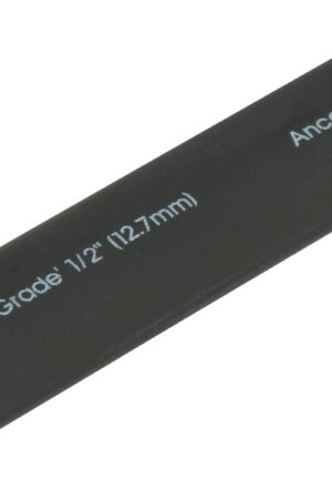 Heat Shrink Tubing, 48" (122 cm) Long, 1pc-1/2" (12.7 mm)-Black