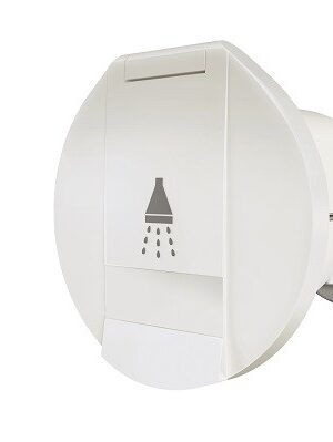 Single Housing EZ Water-Showerhead-White