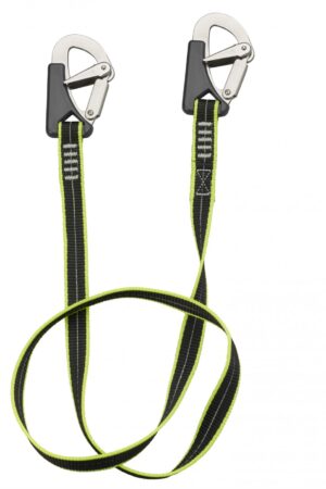 St. Steel Safety Hook Tethers-Flat Tether, 2 Hooks