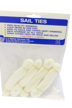4 x 1.5m Long Ties Sail Ties