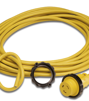 Cordset, 16A 230V, 12/3, 25', Yellow