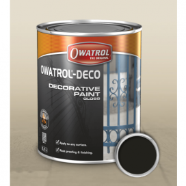Owatrol Deco Gloss Black 0.5 ltr