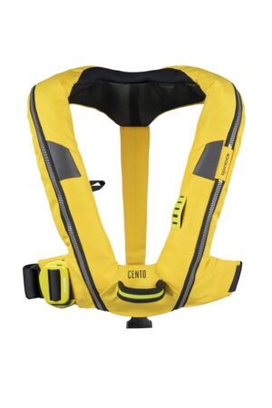 Deckvest Cento Junior 100N Harness Lifejacket-Sun Yellow