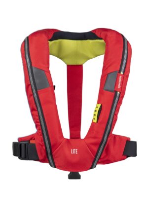 Deckvest Lite, Ultra-Lightweight Lifejacket-Mercury Red