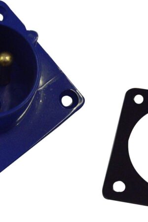 Splashproof Low Profile Boat Inlet (male) iP44 16 amp