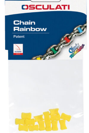 Chain marker, green 12 mm