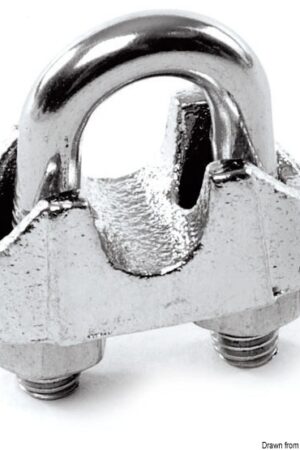 U-bolt Clamp AISI 316 4/5 mm