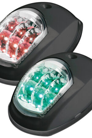 Evoled Navigation Lights Black ABS Left + Right