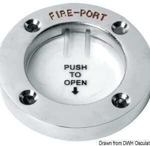 Fire Port polished SS