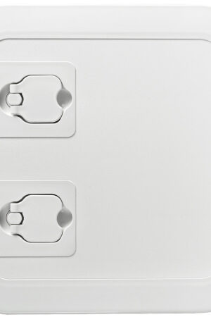 White Locker W/Lid 285 x 285 mm L-Front