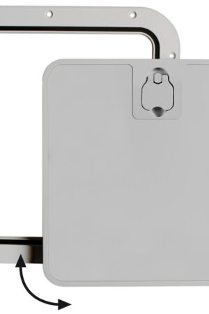 Grey inspection hatch removable lid 375 x 375mm