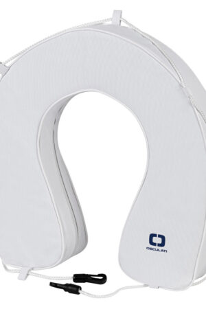 Soft Horseshoe Lifebuoy White PVC Accessorized