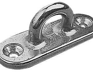 Eyebolt AISI316 w/2 screws 75 mm