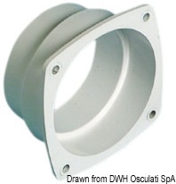 Double ABS Collar Ø 70/80 mm (x1)