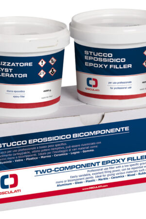 Two-component epoxy filler