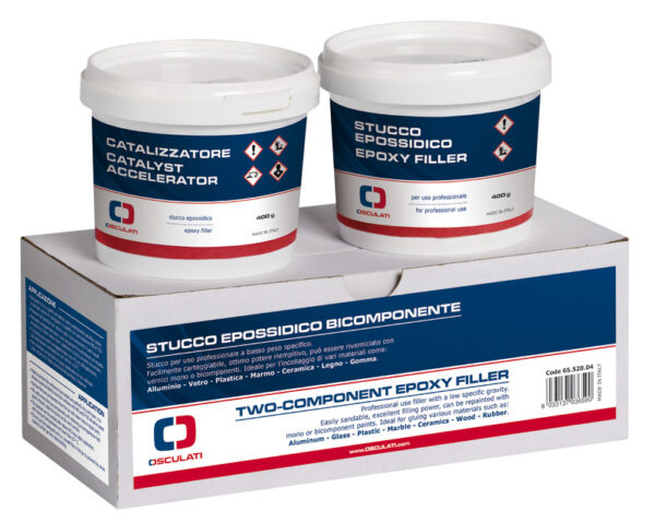 Two-component epoxy filler